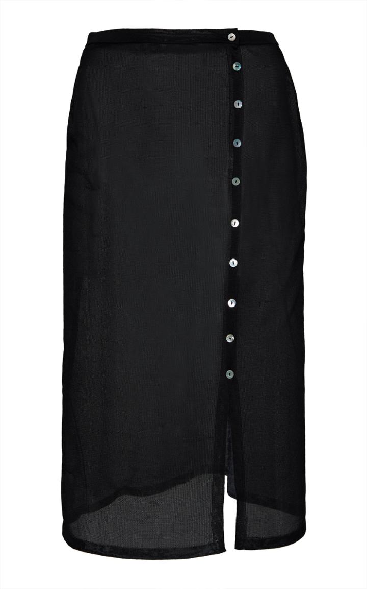 Moda Operandi Alanui Sheer Silk Skirt Size: M