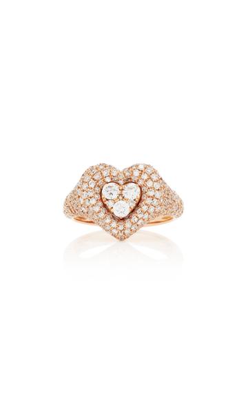 Shay Pave Heart Ring