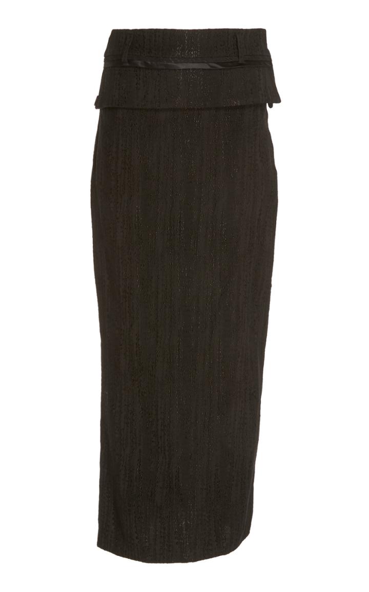 Christopher Esber Double Belted Contoured Skirt
