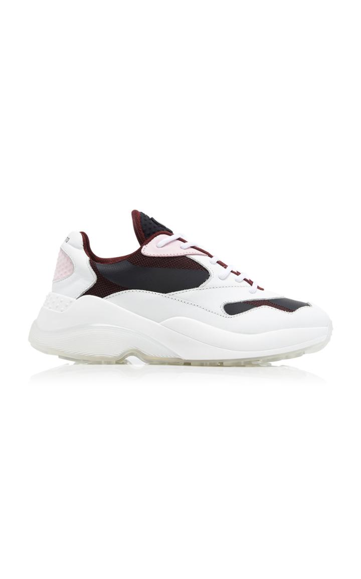 Axel Arigato Swipe Leather And Mesh Sneakers