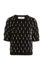 Moda Operandi Michael Kors Collection Pearl-embellished Cashmere Sweater