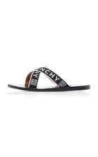 Givenchy Two-tone Jacquard Sandals Size: 35