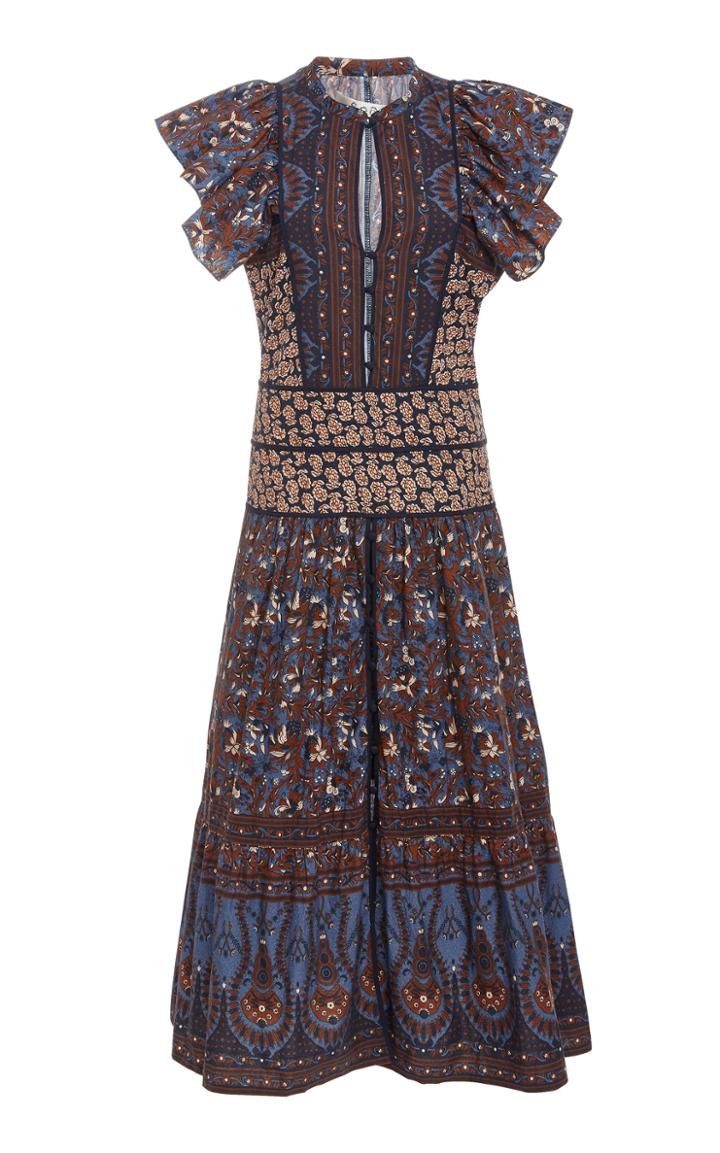 Sea Gemma Flutter Sleeve Dress