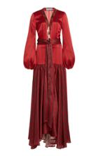 Moda Operandi Silvia Tcherassi Connie Striped Silk Dress