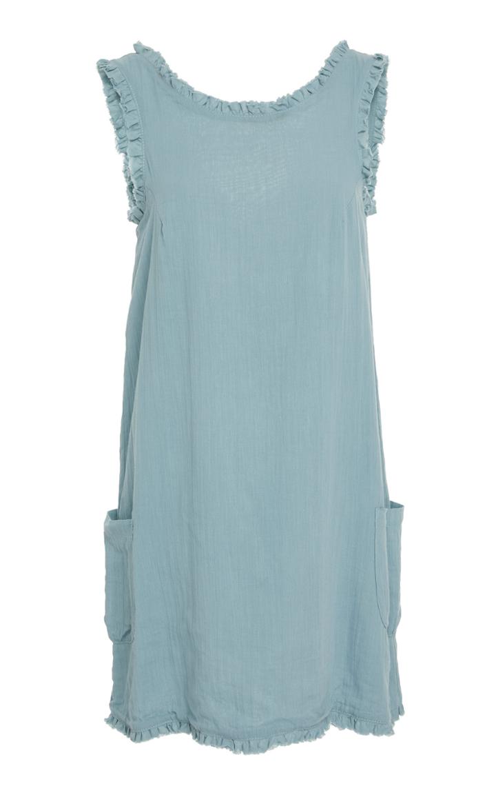 Loup Charmant Gidget Frilled Cotton Mini Dress