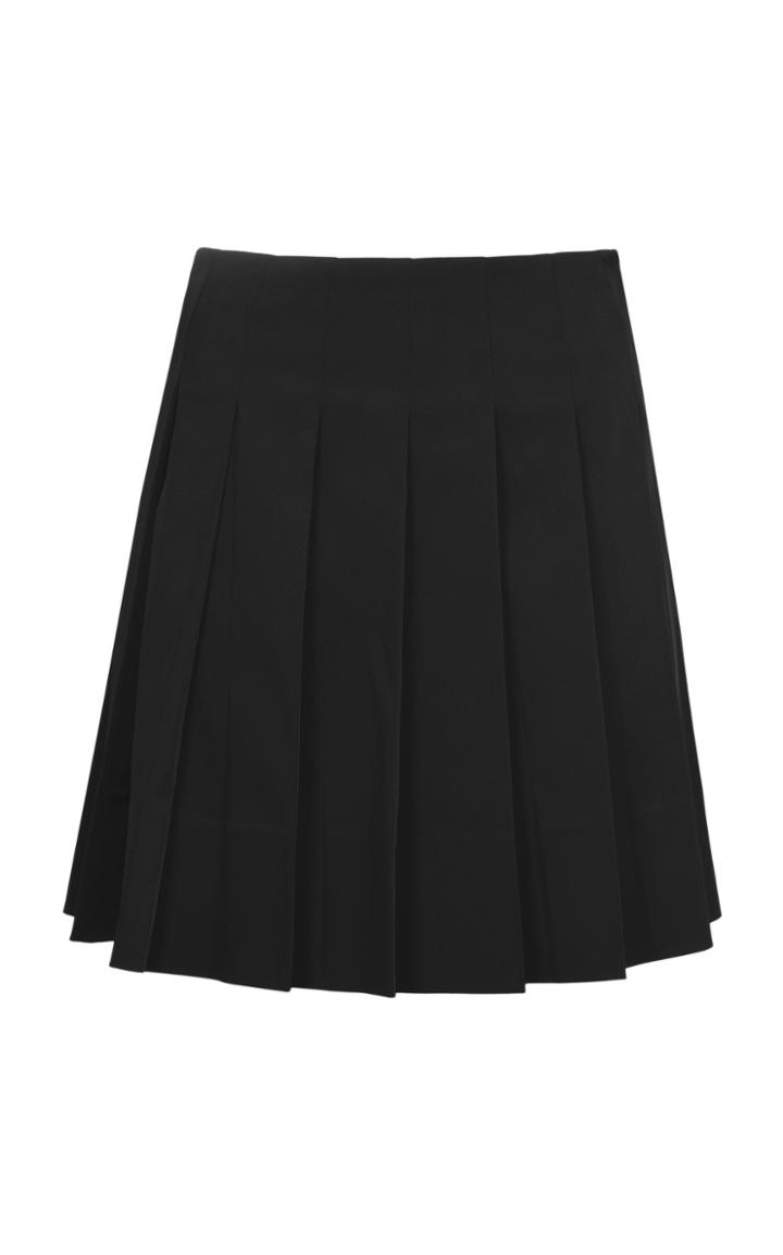 George Keburia Pleated Mini Skirt
