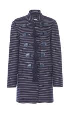 Moda Operandi Max Mara Bill Tassel-detailed Striped Wool-cashmere Jacket