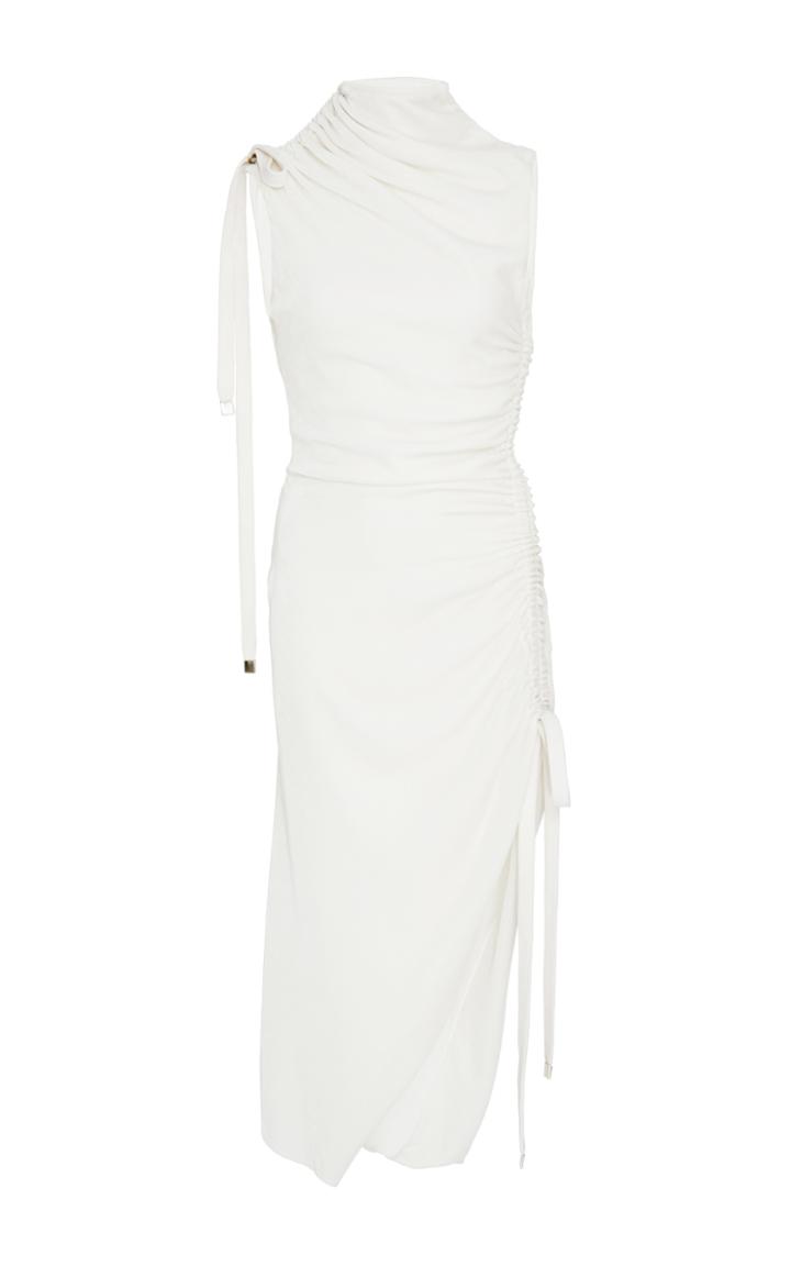Monse Velvet Drawstring Dress