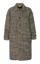Aspesi Perturbato Checked Wool Coat Size: L