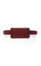 Lutz Morris Evan Croco Embossed Belt Bag