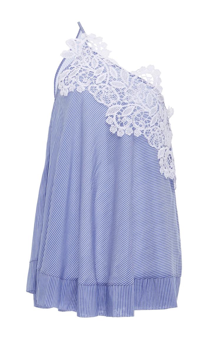 Lila Eugenie Jesi One Shoulder Top