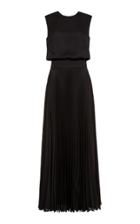 Lilli Jahilo Iris Sleeveless Pleated Maxi Dress