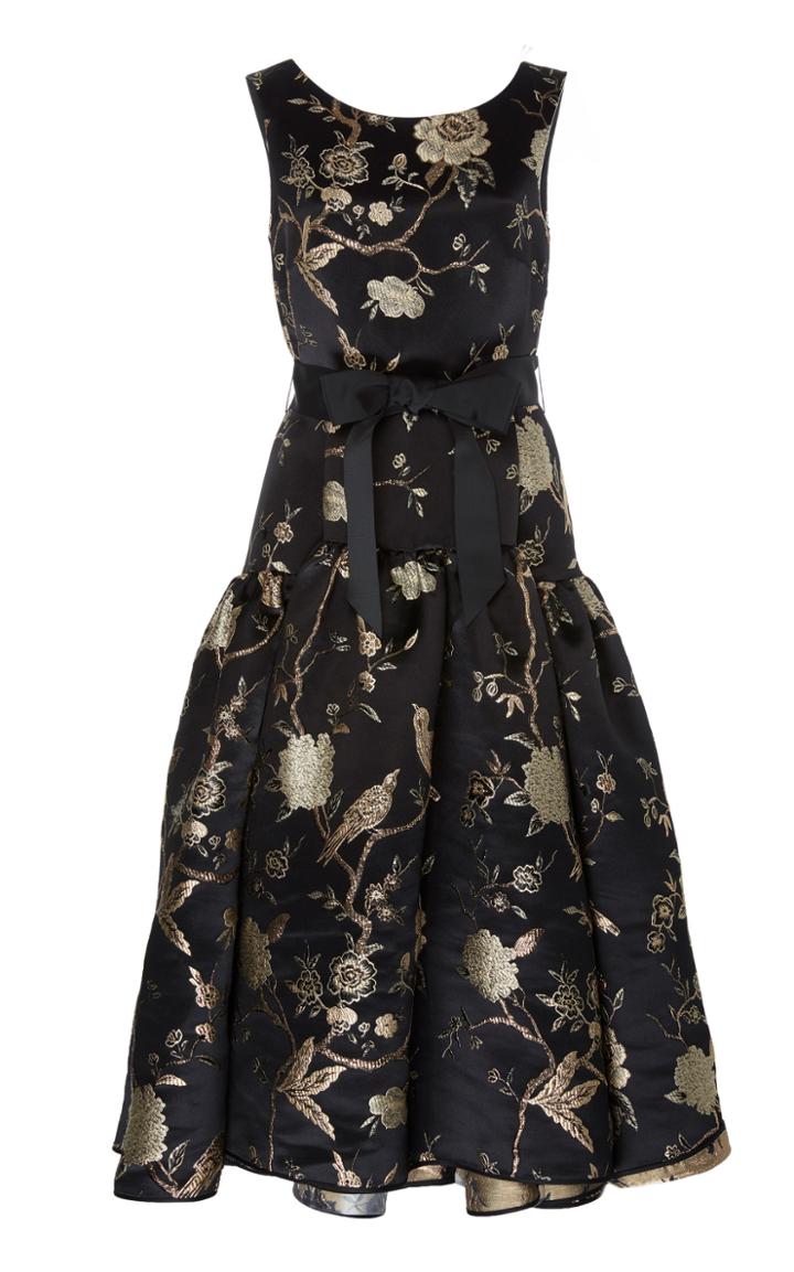 Huishan Zhang Audrey Jacquard Fit-and-flare Dress