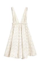 Moda Operandi Brock Collection Quesyn Bow-detailed Cotton-blend Lace Mini Dress