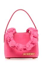 Jacquemus Le Petit Sac Noeud Leather Top Handle Bag