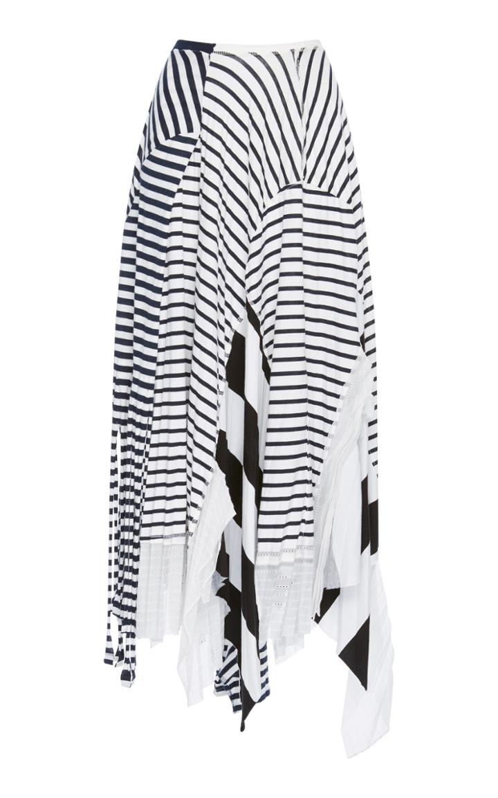 Loewe Striped Jersey Maxi Skirt