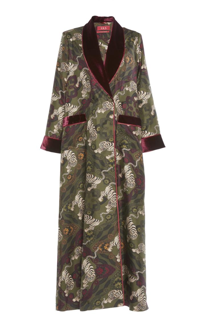For Restless Sleepers Giove Silk Twill Dress