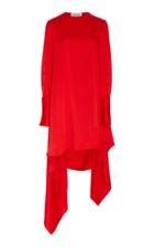 Monse Button Sleeve Flare Dress