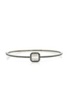 Graziela Rhodium-plated 18k Gold Black And White Diamond Bracelet