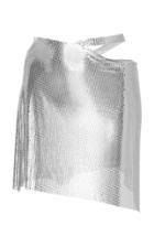 Fannie Schiavoni Mesh Mini Skirt