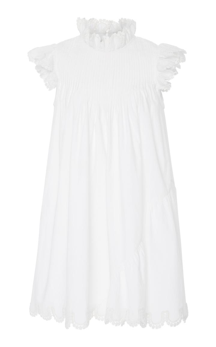 Sea Asymmetrical Pintuck Tunic