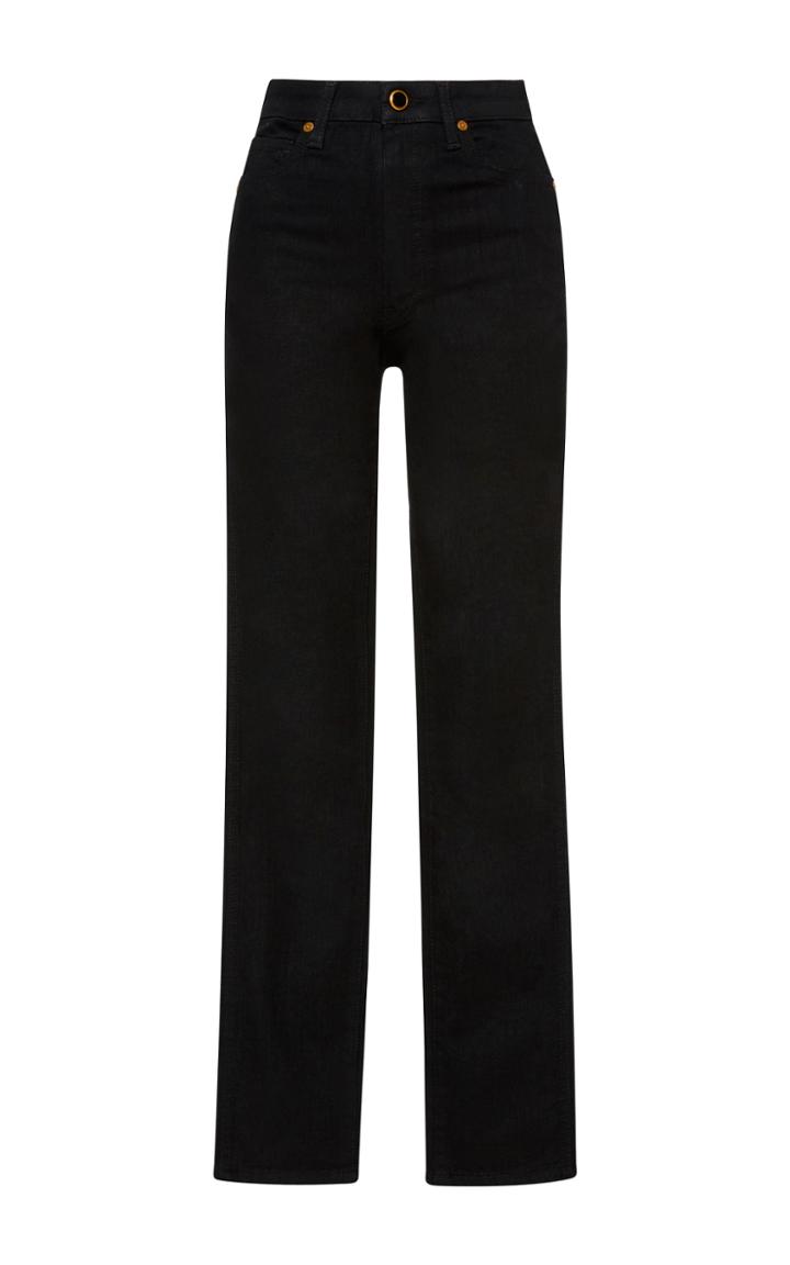 Khaite Vanessa Dark-wash High-rise Skinny Jeans