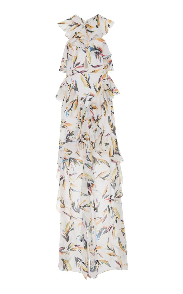 Amur Tessa Tropical Strokes Gown