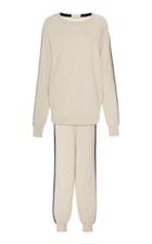 Olivia Von Halle Silk And Cashmere Jogging Suit