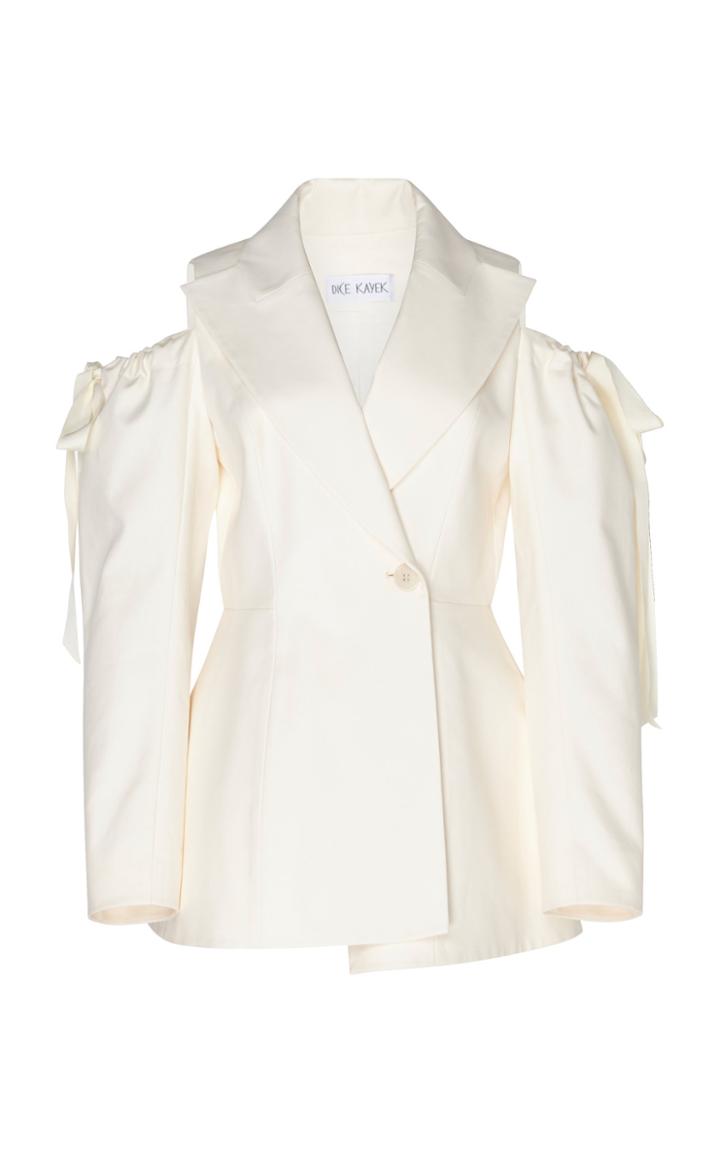 Dice Kayek Cold Shoulder Blazer