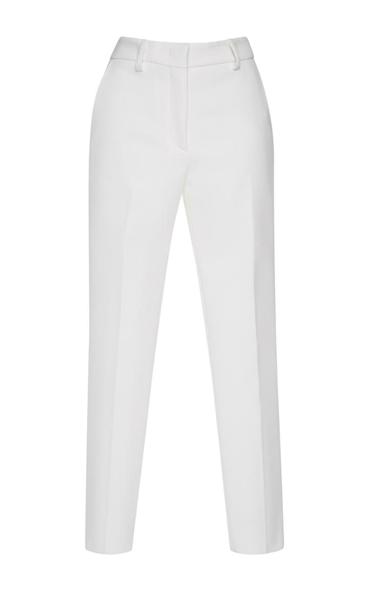 Msgm Straight Leg Crepe Trousers