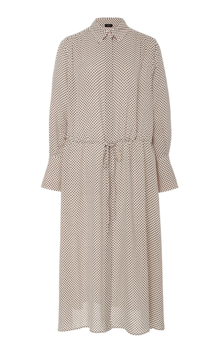 Joseph Evie Silk Midi Dress