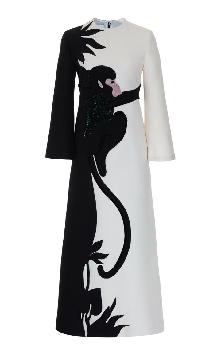 Moda Operandi Valentino Embellished Maxi Dress Size: 36