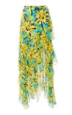 Michael Kors Collection Silk Scarf Skirt