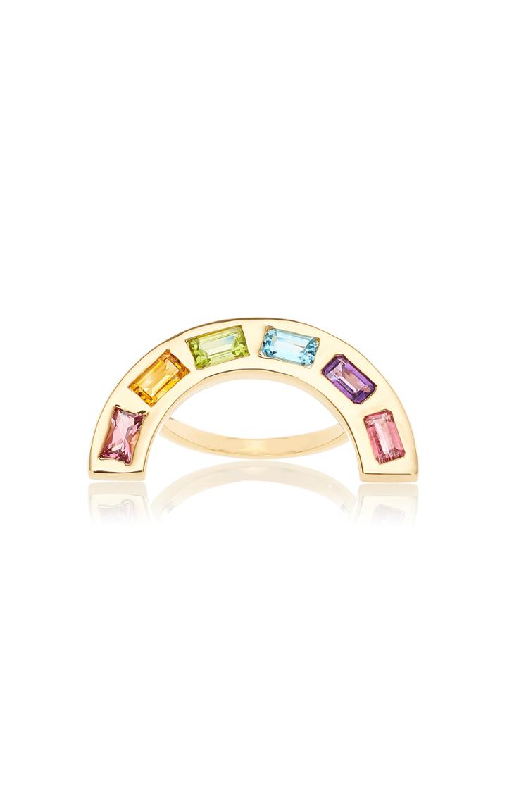 Brent Neale M'o Exclusive Extra Large Deconstructed Rainbow Ring