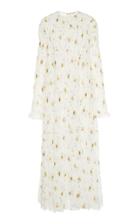Giambattista Valli Floral Handpleated Dress