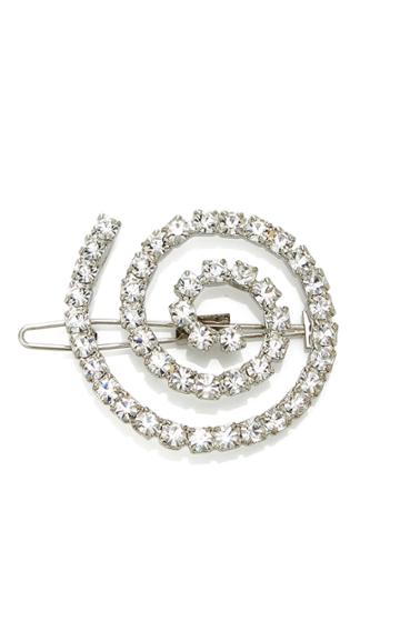 Epona Valley Crystal Coil Barrette
