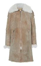 Giambattista Valli Collared Shearling Coat