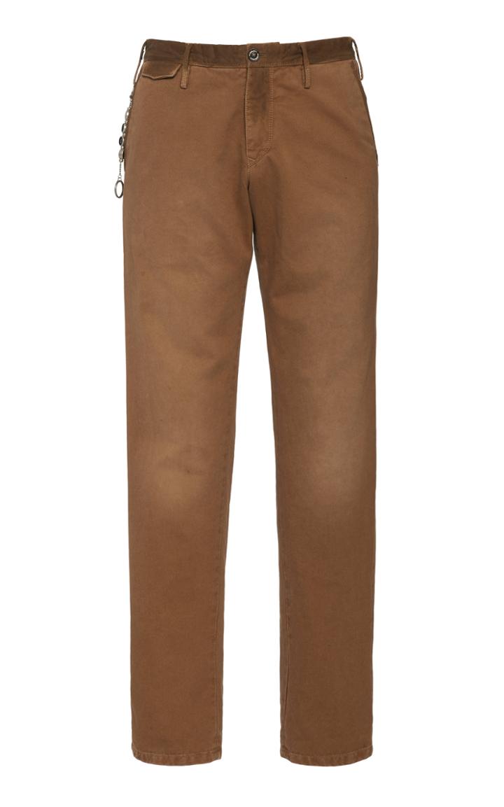 Pt 01 Cotton-twill Slim-leg Chinos