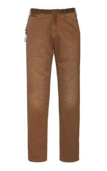 Pt 01 Cotton-twill Slim-leg Chinos