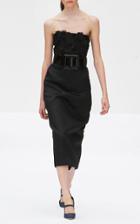 Moda Operandi Carolina Herrera Strapless Cotton-blend Dress Size: 0