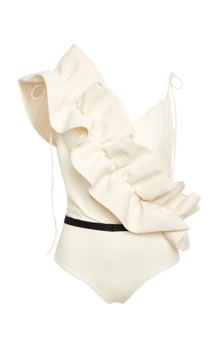 Johanna Ortiz M'o Exclusive La Perla Ruffle Swimsuit