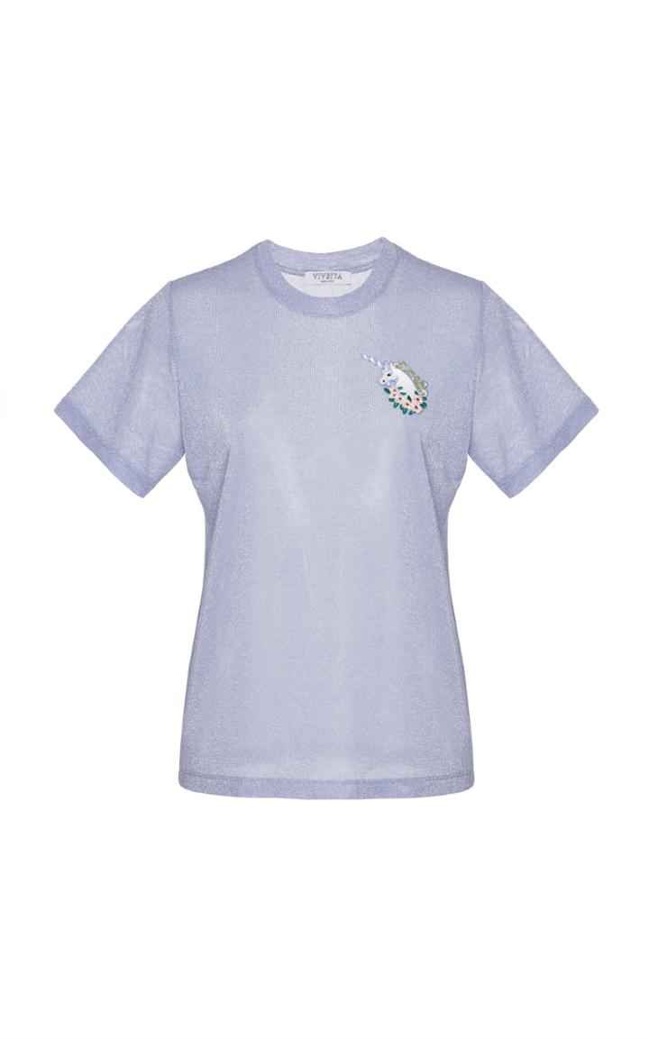 Vivetta Arche Unicorn T-shirt