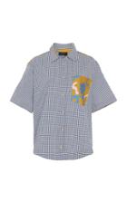 Moda Operandi Lee Mathews Billie Contrast-pocket Cotton-blend Gingham Shirt Size: 0