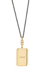 Monica Rich Kosann Custom Deco Rectangular Locket 32 Necklace