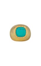 Moda Operandi Valre Candi 24k Gold-plated Turquoise Ring