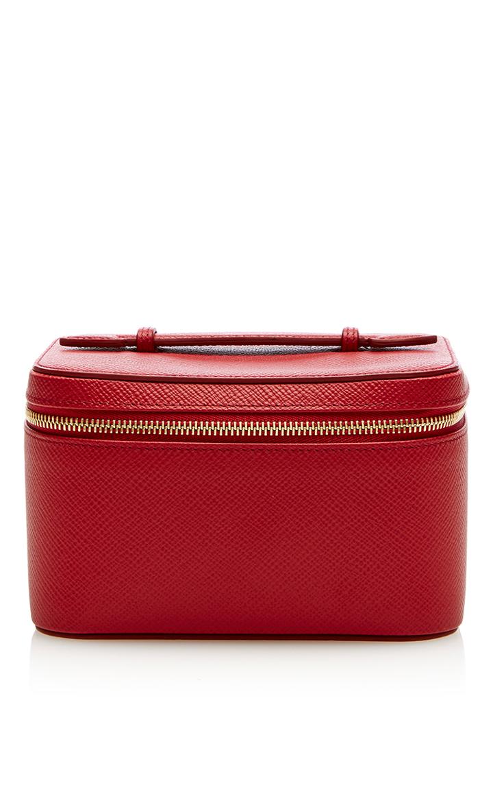 Smythson Panama Mini Jewelry Case