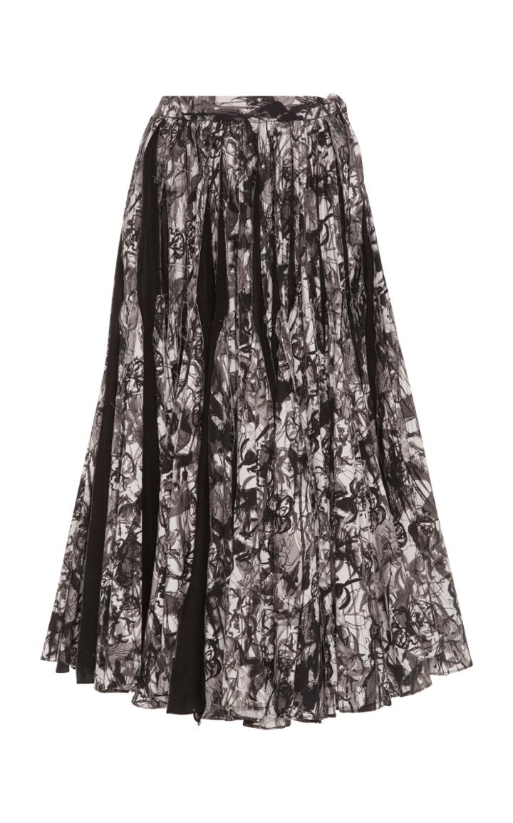 Jonathan Cohen Slash Cotton Skirt