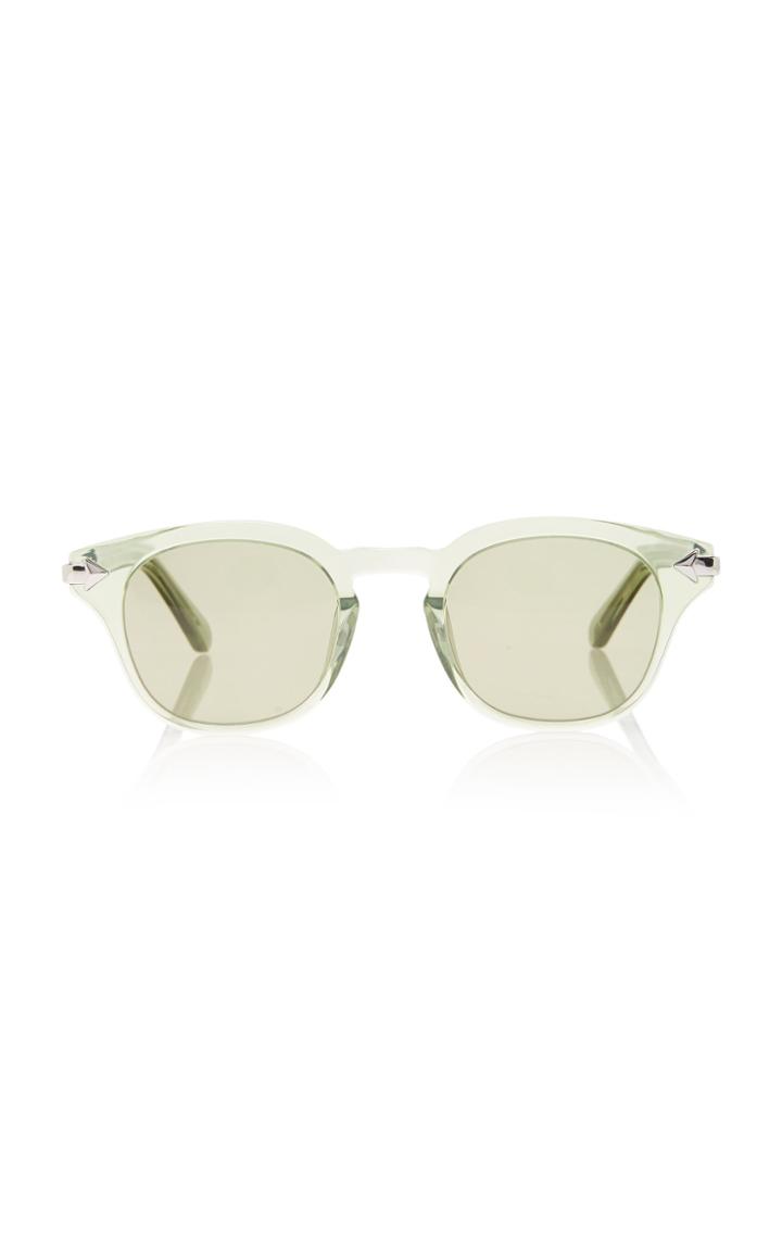 Monumental By Karen Walker Klee Acetate Round-frame Sunglasses