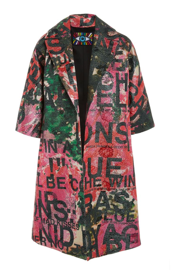 Moda Operandi Libertine A Dream For Winter Printed Jacquard Coat