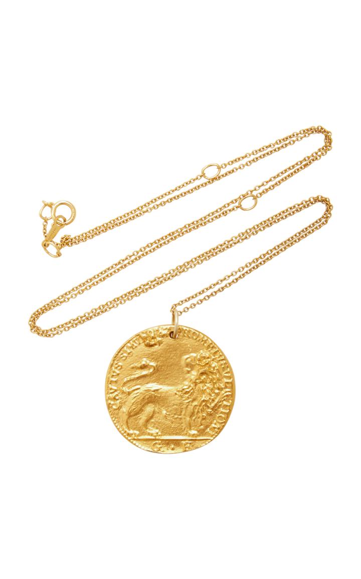 Alighieri Il Leone 24k Gold-plated Necklace
